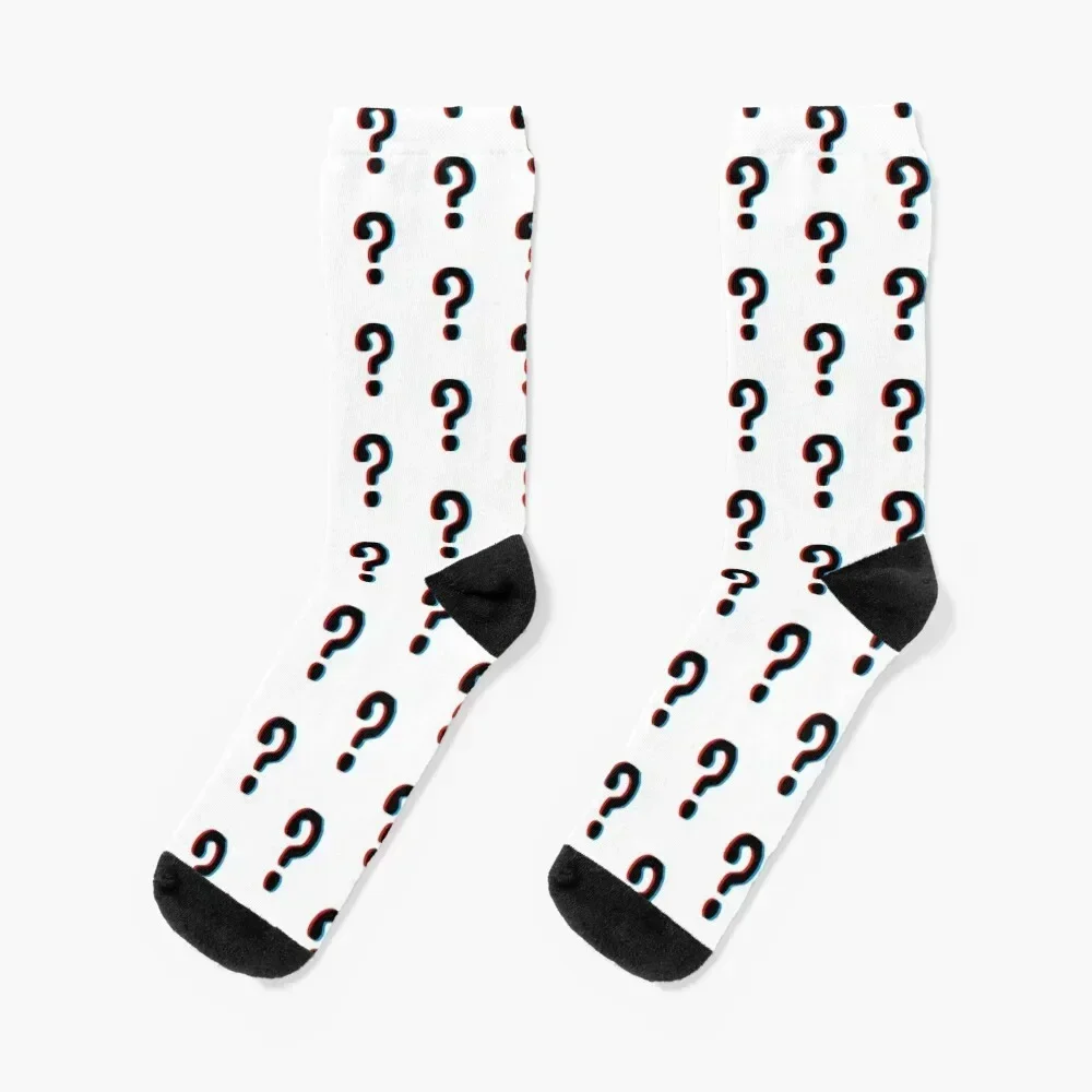 

Question Mark Socks man cartoon New year's Socks Female Men's