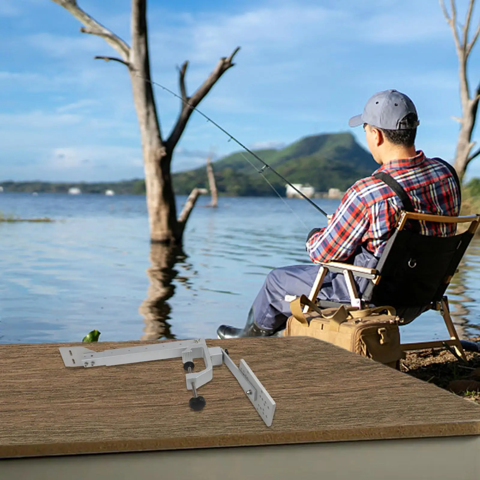 

Регулируемое крепление для эхолота, морской навигационной системы, для рыбалки на открытом воздухе, с многопозиционной нижней пластиной и системой быстрого снятия
