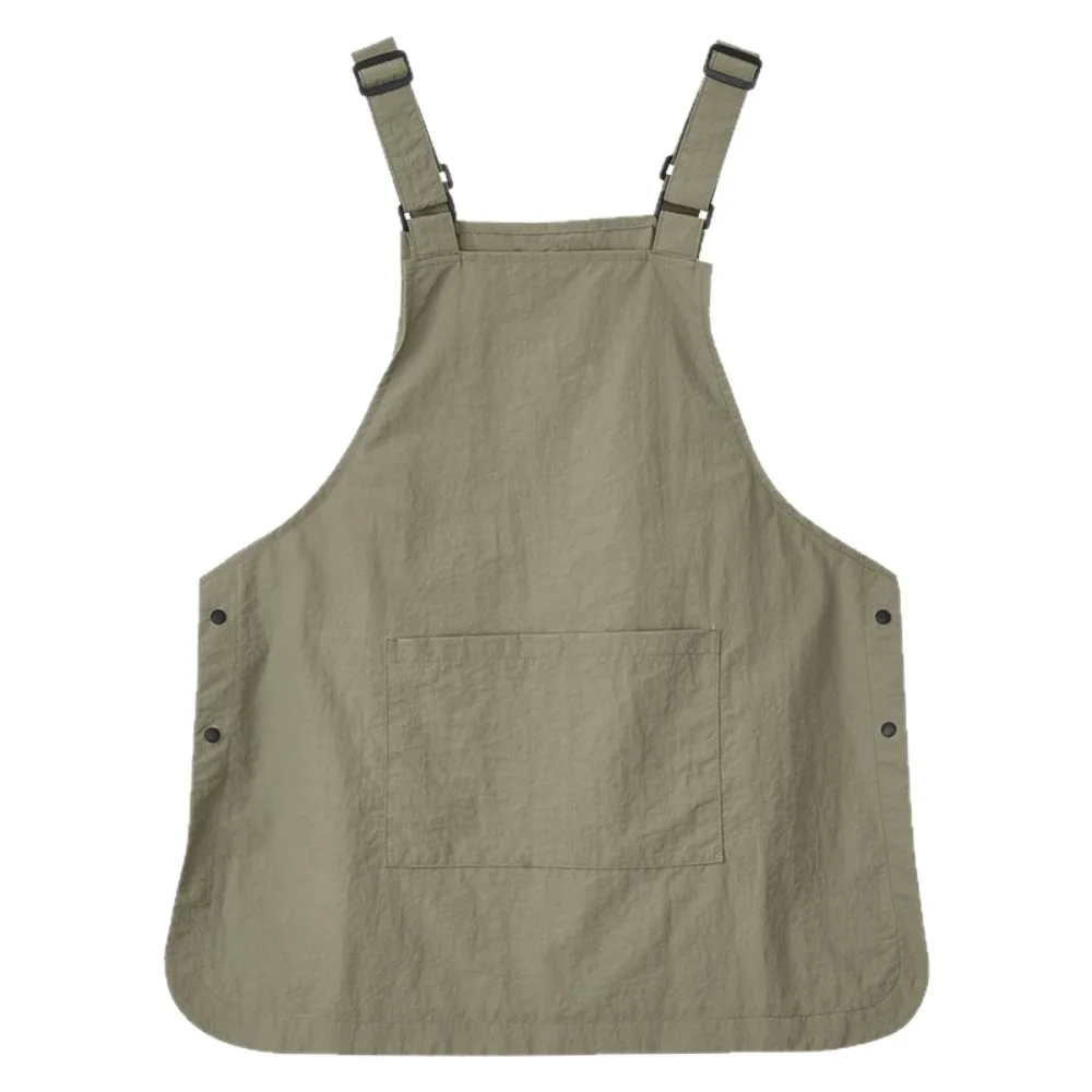 

Водонепроницаемый фартук для уборки дома, садоводства, приготовления пищи, работы в баре, кейтеринга, унисекс, с глубокими карманами и завязками на спине