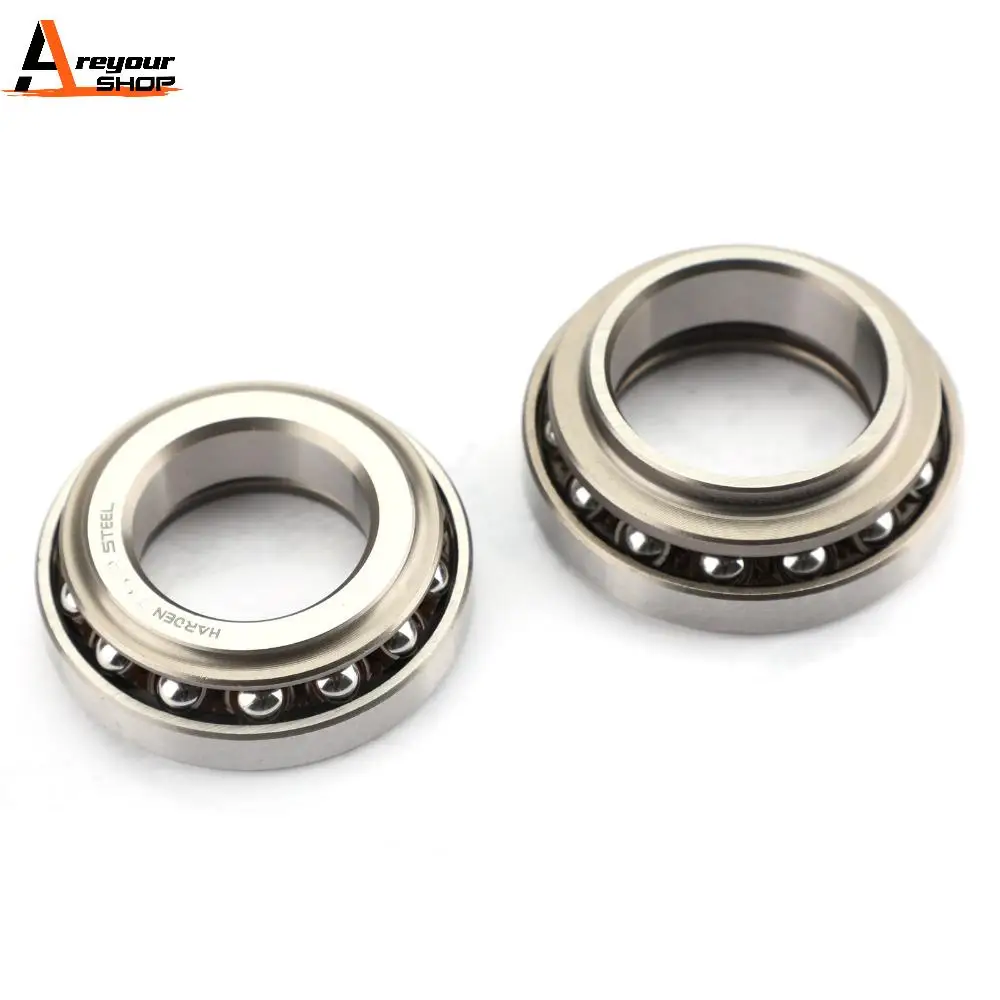 Areyourshop Motorcycle Steering Stem Bearing Seal Kit for Honda VTR250 XBR 500 GL1000 CX650C CB 750 Motorcycle Accessories