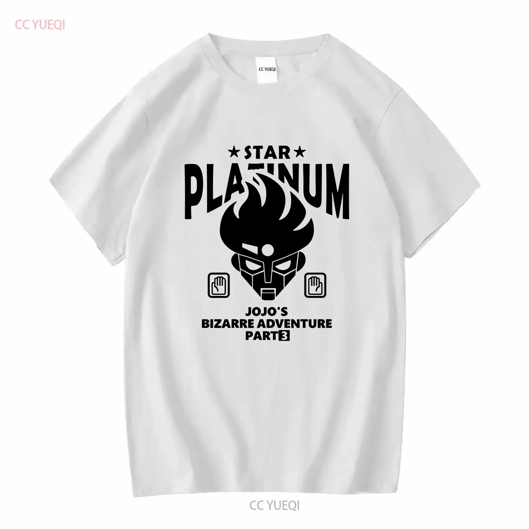 JOJO Jotaro Star Platinum T shirt d Summer Top S 3XL long or short sleeves vintage Washed Stretched Top For Everyday Wear