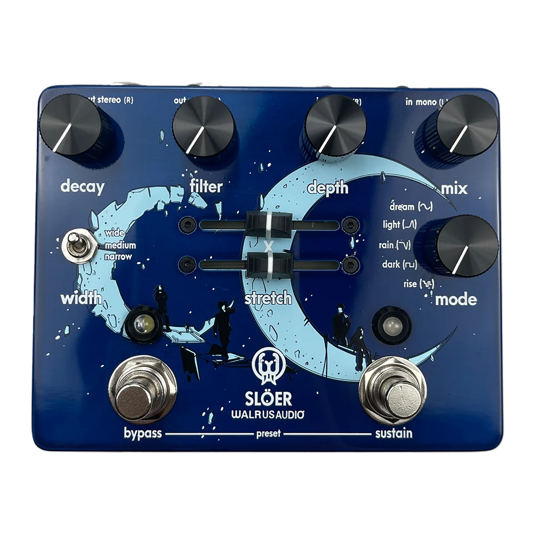 Sloer Reverb Guitar Pedal Walrus Handmade By Xiao - view 4