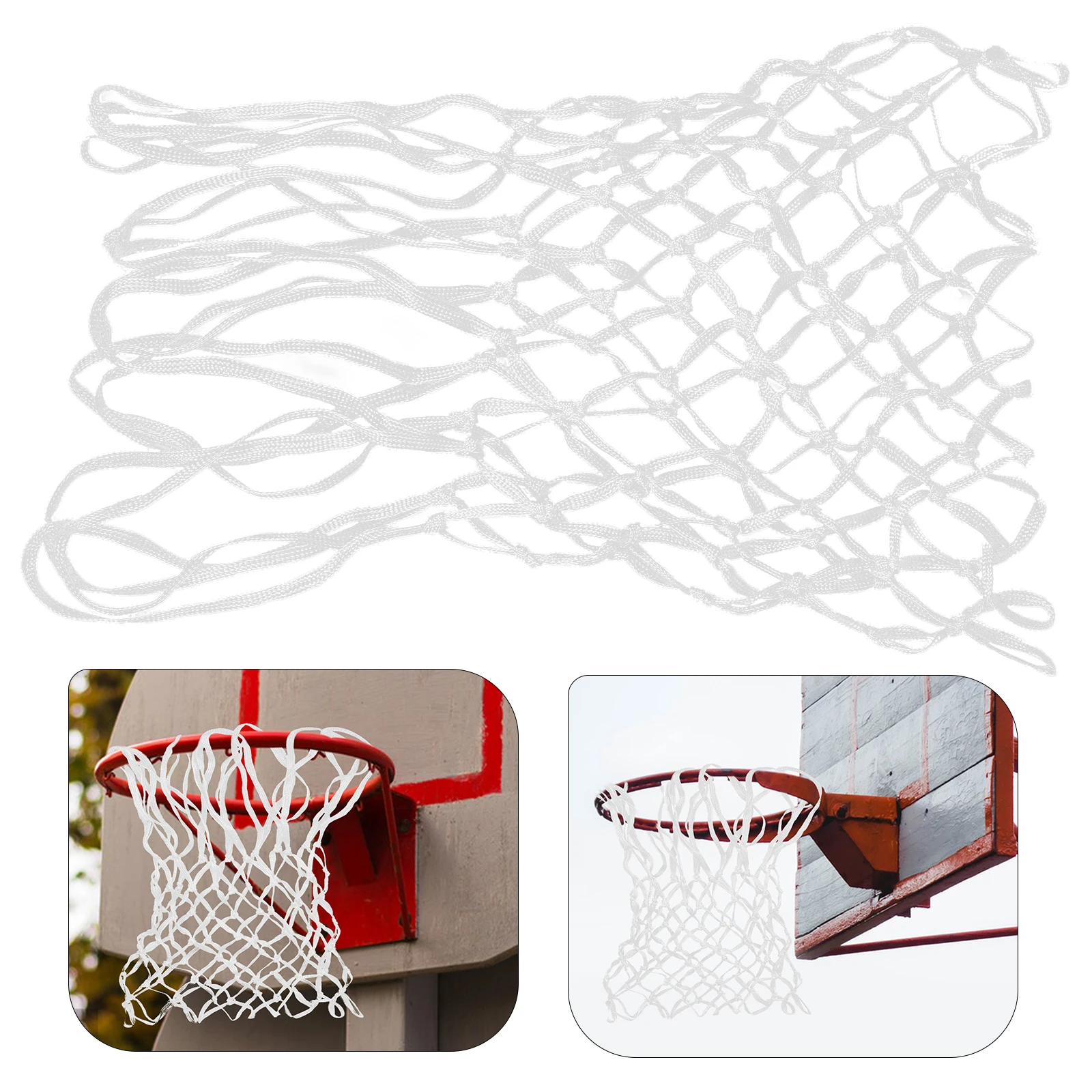 

Basketball Net Duty Outdoor Accessories Replacement Catcher Rim Mesh Nylon Indoor