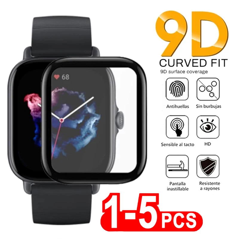 1-5PCS Ceramic Film for Amazfit GTS 2 3 4 Mini GTR 2 2E 3 POP Full Screen Protector for Huami Bip U Pro amazfit bip S Lite BIP 3