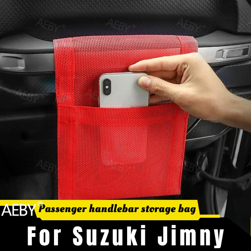 For Jeep Wrangler 2018 handle storage bag,co-pilot,Passenger Grabber Storage Bag Oxford Fabric Storage Bag,accessories