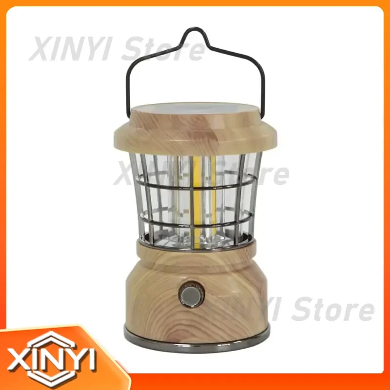 Portable Outdoor USB Charging Camping Lantern Multi-Functional Handheld Light for Tent for USB Powered Lighting for Camping