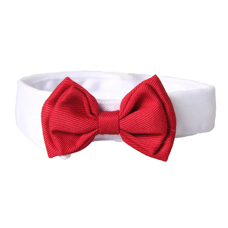 1PC Pet Puppy Dogs Adjustable Bow Tie Collar Necktie Bowknot Bowtie Holiday Wedding Decoration Accessories New