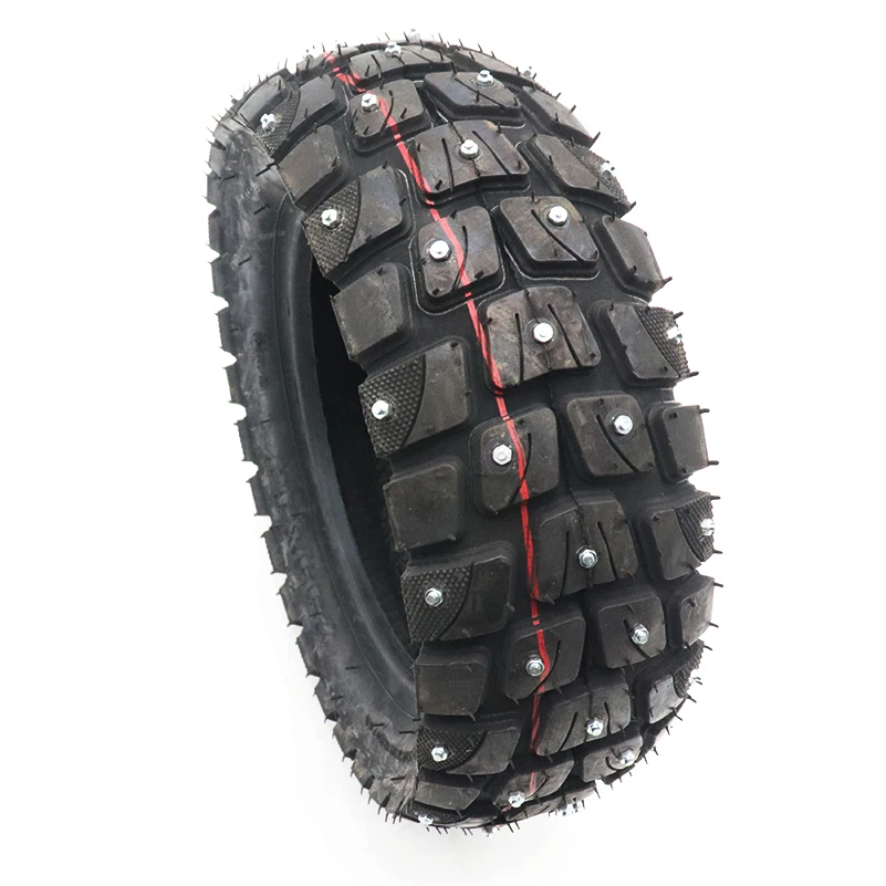 10 Inch Tire 255X80 Off-road Studded Snow Tires For Zero 10x Kugoo M4 Speedyway 4 Electric Scooter Accessories 10x3.0 80/65-6 - view 5