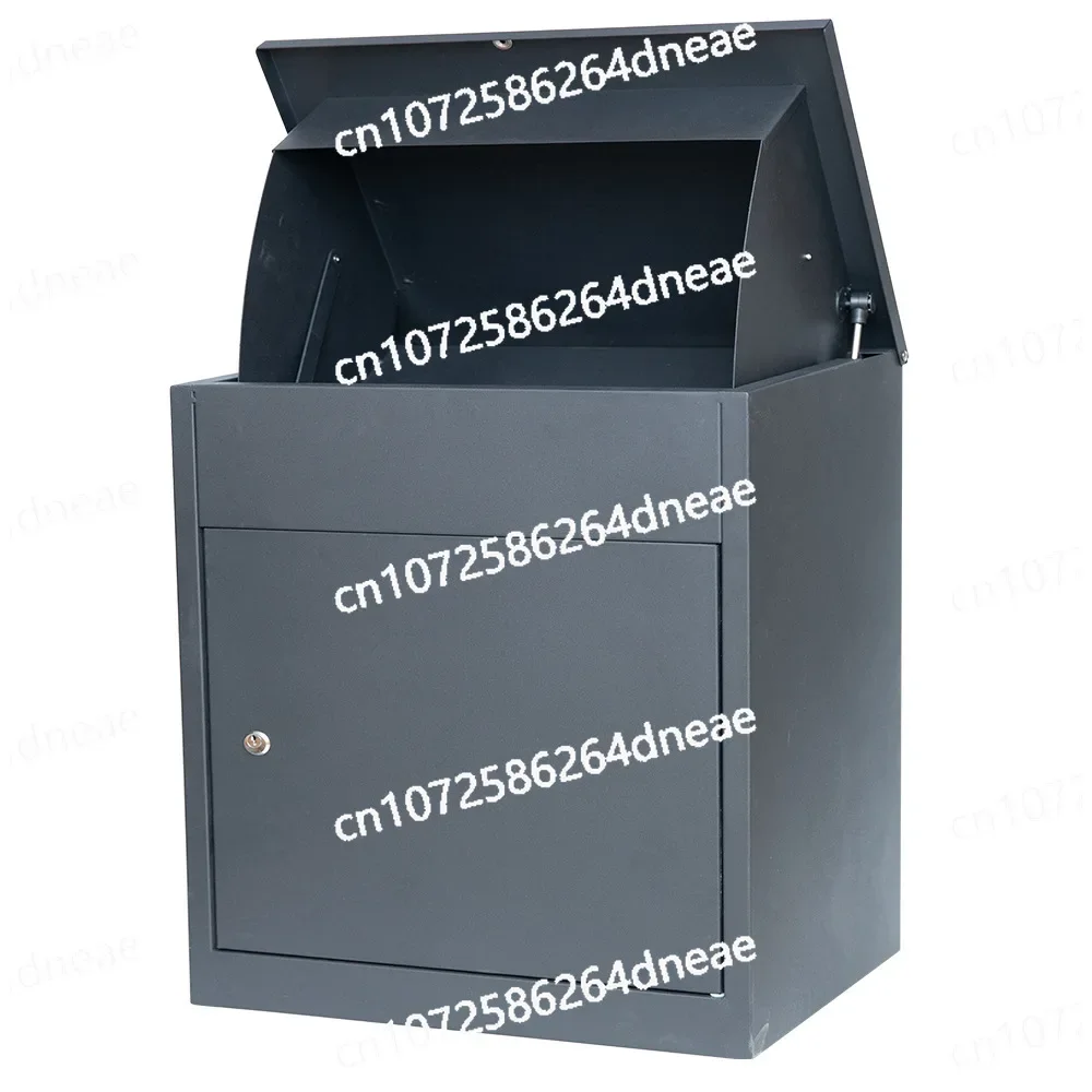 Large outdoor express box, parcel box, vertical, wall-mounted, outdoor storage cabinet