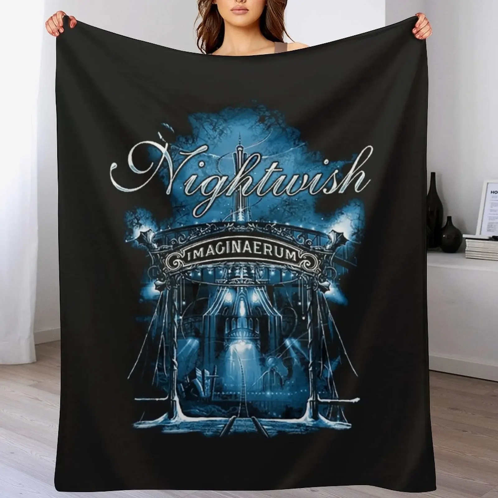 

Nightwish Throw Blanket Summer Cool Breathable Blanket for Sleeping