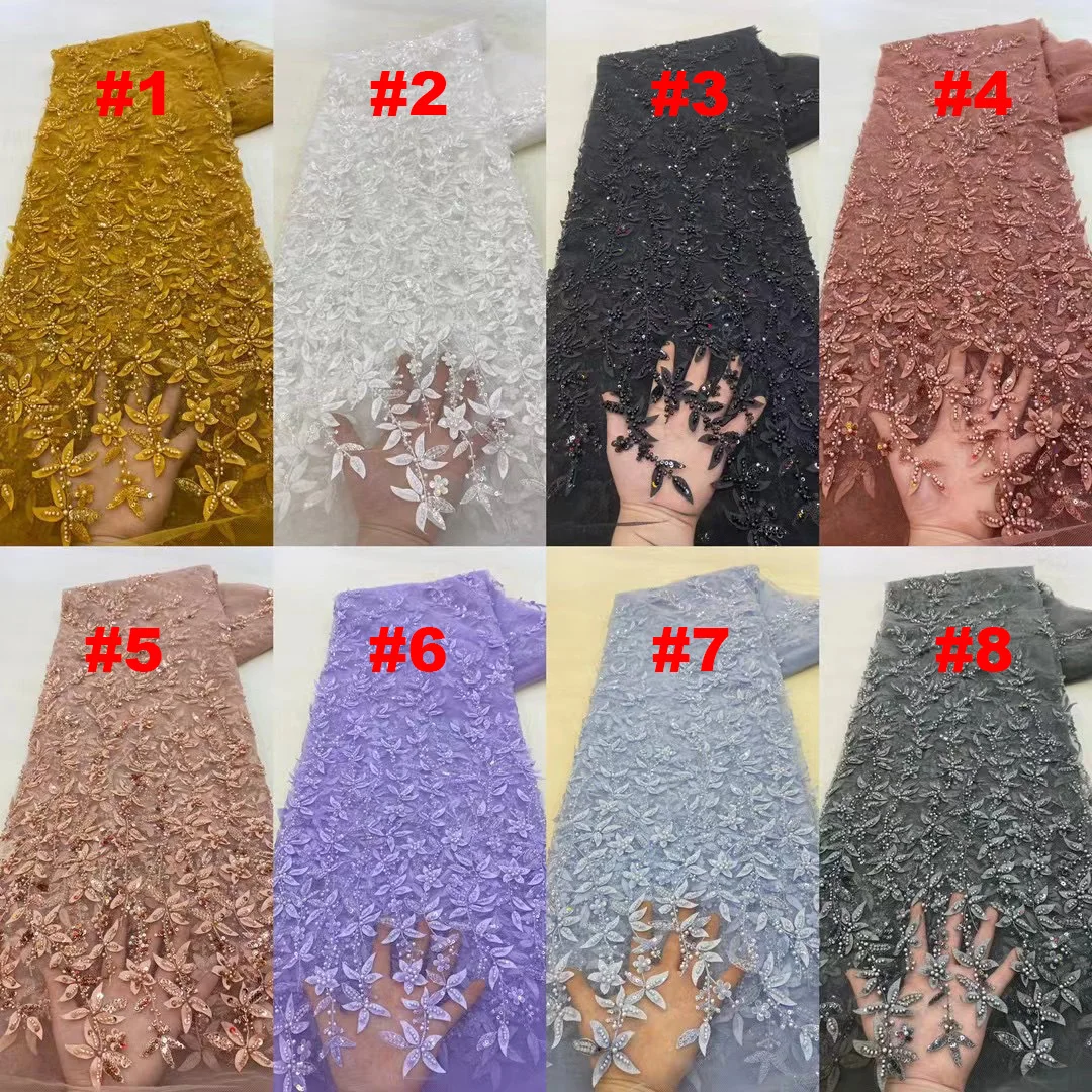 Booma Lavender Luxury Mermaid Evening Dresses Embroidery Beading Sequins Formal Gowns for Women Ankle Length Party Prom Dress