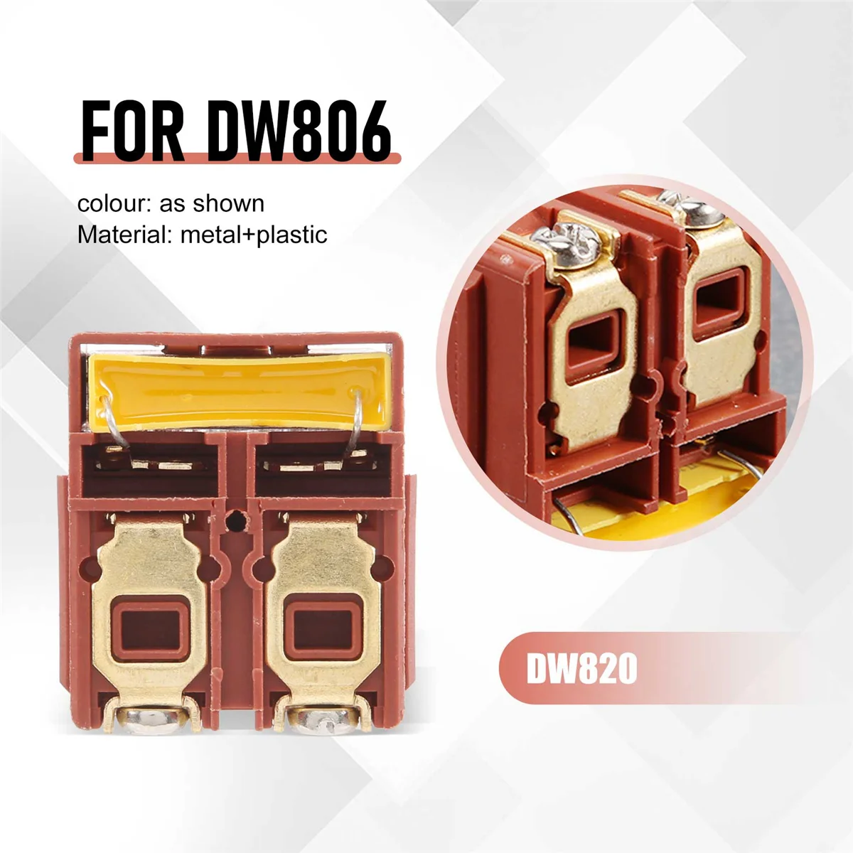 Сменный переключатель для угловой шлифовальной машины DeWALT DW806 D28154 D28155 D28156 DW802 DW824 D28112 D28112X DW820