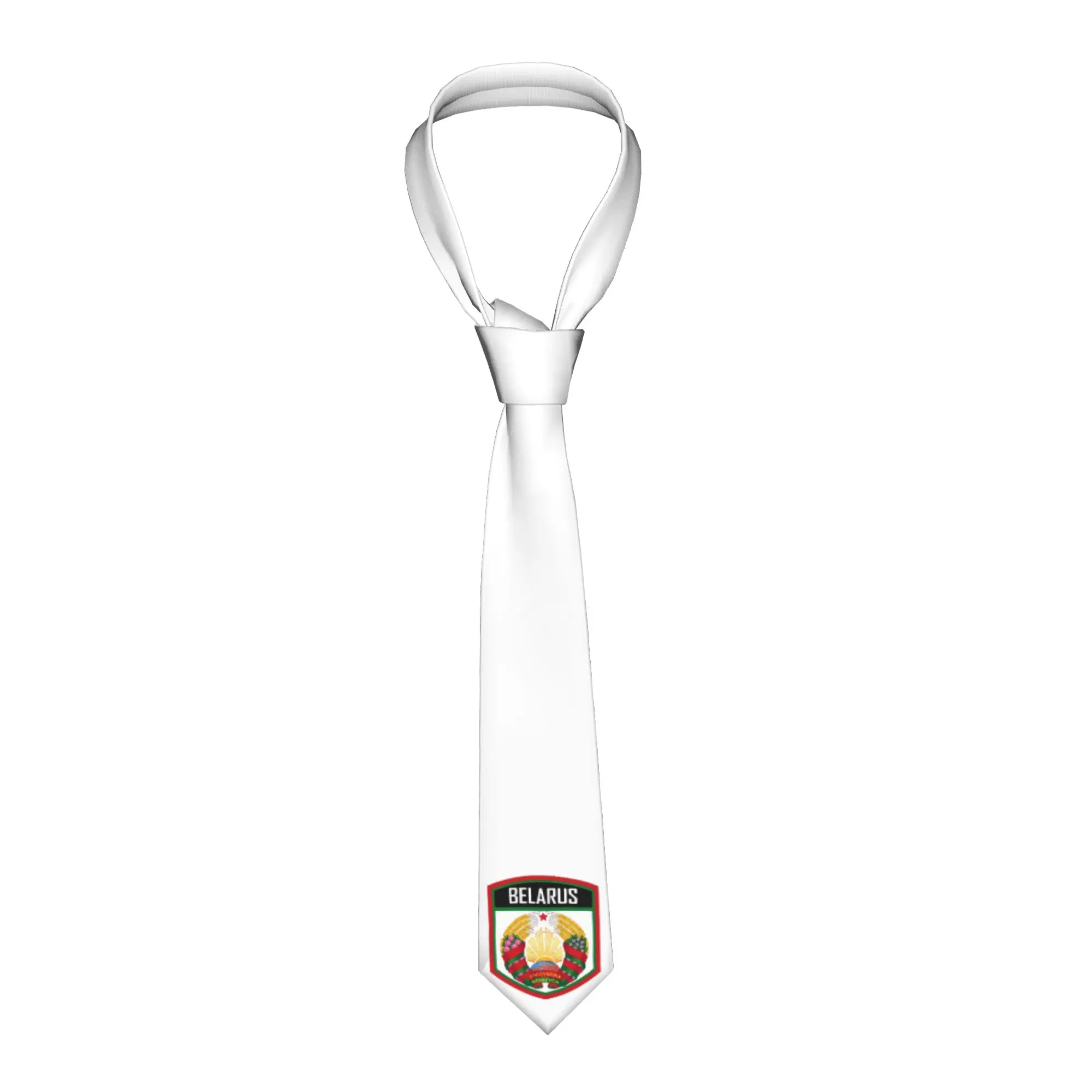 Formal Belarus Coat Of Arms Emblem  Necktie Men Silk Belarusian Pride  Wedding Neck Ties