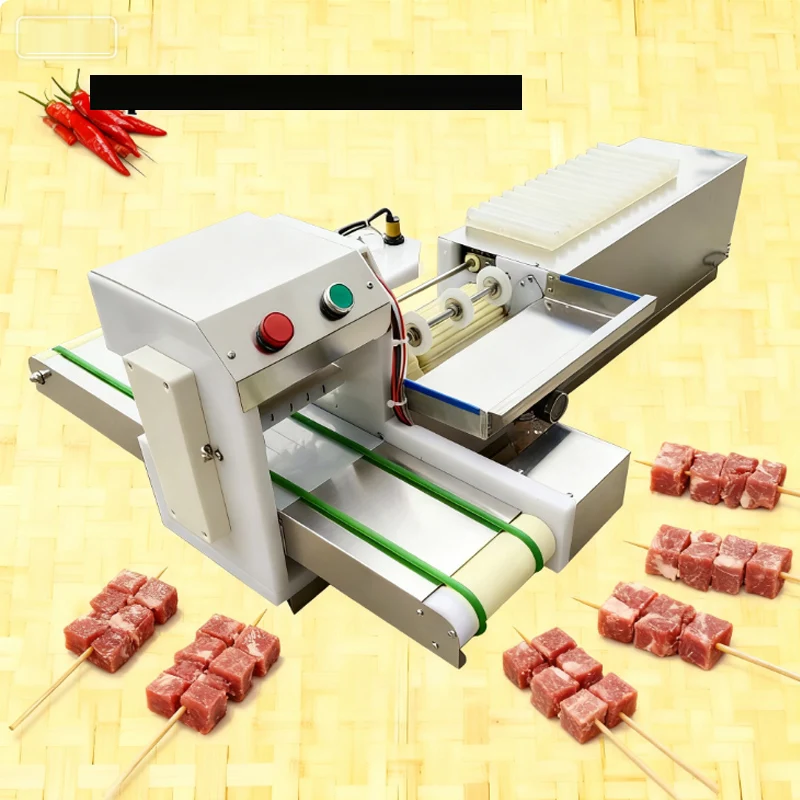 

Easy to Operate Automatic Skewer Griller Automatic Souvlaki Meat Skewer Machine