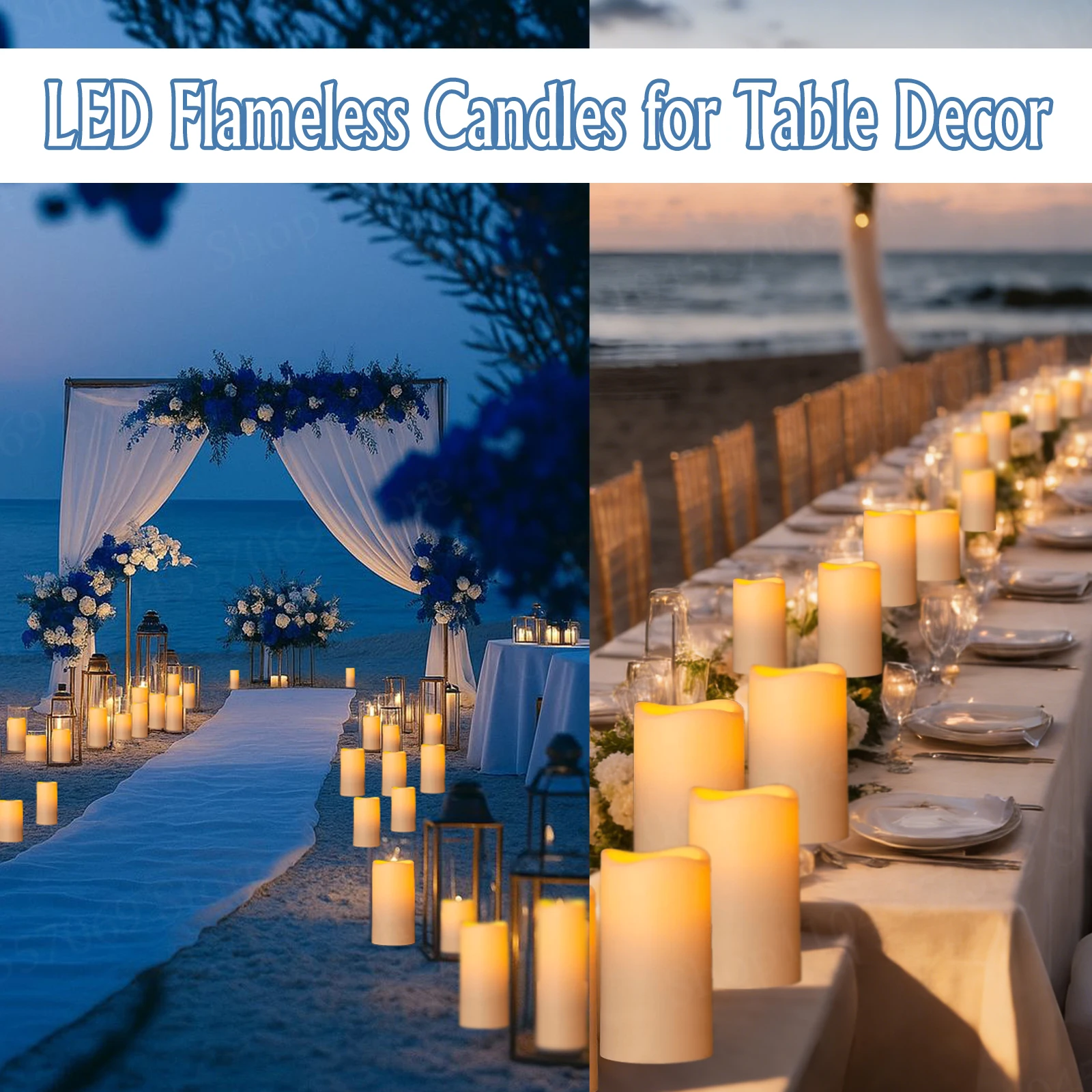 LED Flameless Candles 4