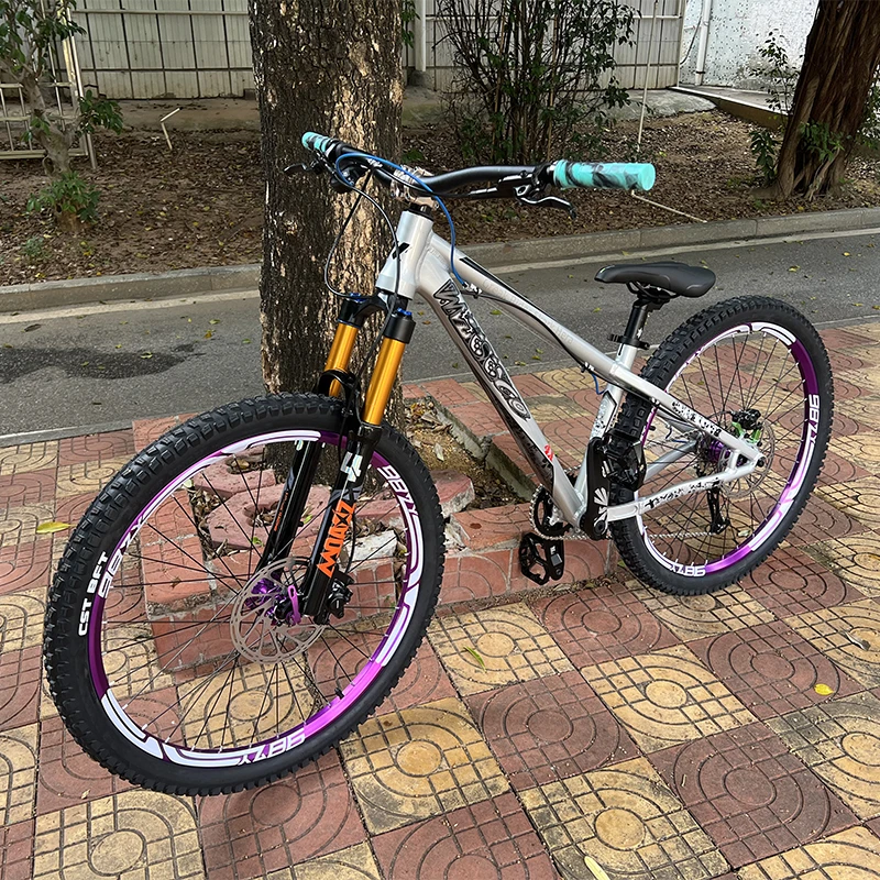 AliExpress NONE Wissco Dual Disc Brake 10-speed Dirt Jump Bicycle 26/27.5" Hardtail 4X Flypack AM Off-Road Aluminum Alloy Mountain Bike