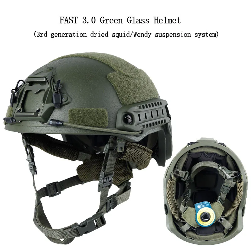 FAST Tactical Rapid Helmet 1.5kg Fiberglass Outdoor Activity Training Safety Riot Wendy Suspension Mat Safety Riot Helmet