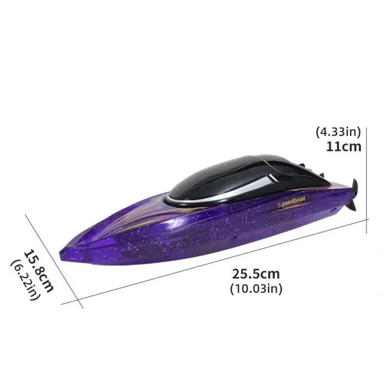 JJRC 2.4G RCボート おもちゃ 電動高速リモコンボート プール防水 RCレーシングボート 船 おもちゃ 男の子 子供 ギフト