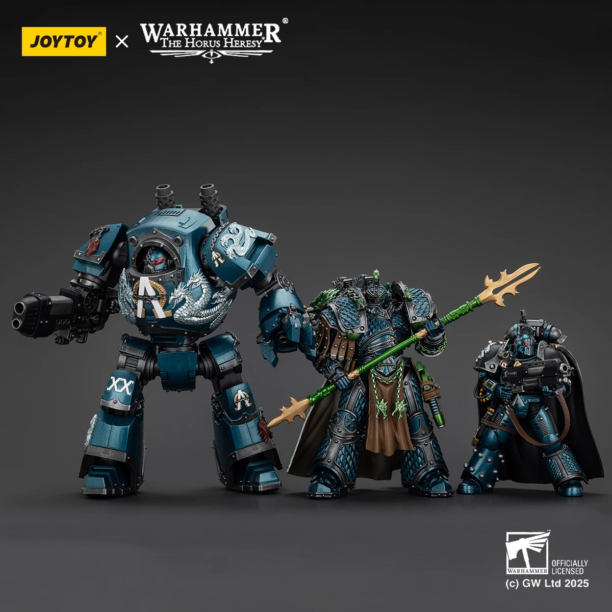 

JOYTOY Warhammer 30K Alpha Legion Фигурка 1/18 Alpha Legion Alpharius Аниме Фигурка Шарнирные суставы Коллекция Модель игрушки