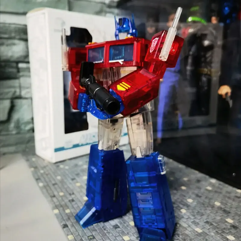 Na Stanie Transformacja MS-TOYS MS-01T Op Commander Transparent Style 1.0 Mp Skala Figurka Model Kolekcjonerski Zabawka Prezent