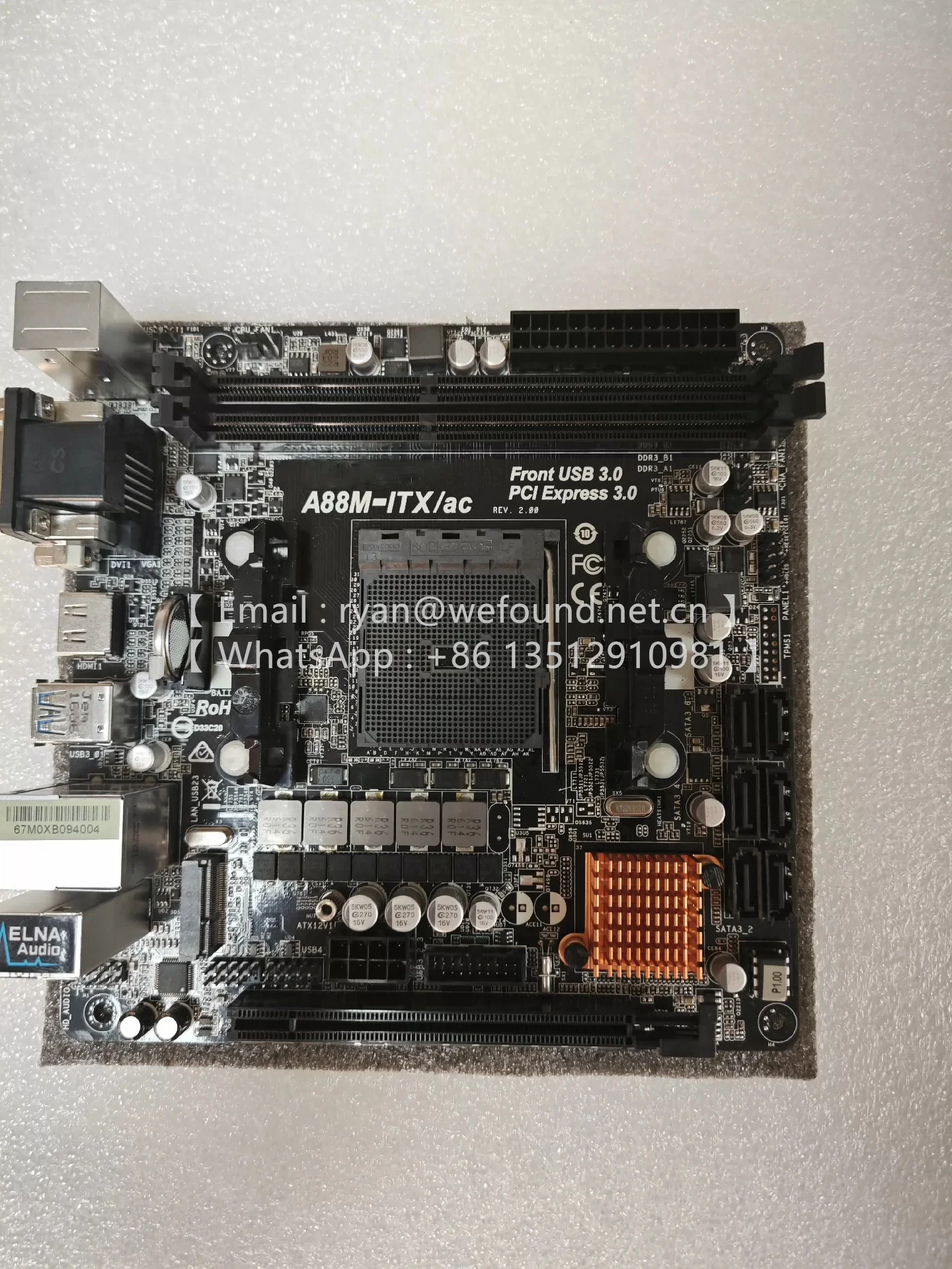 

A88M-ITX/ac