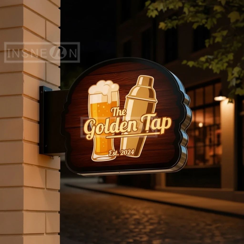 

Custom Outdoor Light Box Light Acrylic Led Logo Wall Business Bright Home Advertising Letters Box Signs Personal Design Signage
