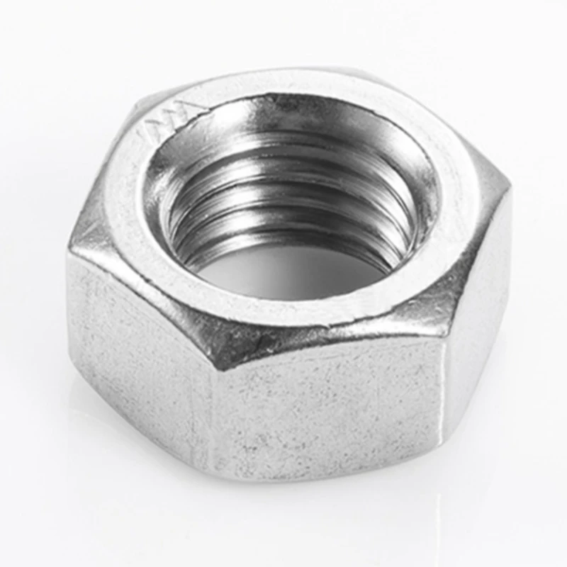 5~100pcs 316 A4 Stainless Steel Hex Nuts M2 M2.5 M3 M4 M5 M6 M8 M10 M12 DIN934 Metric Hexagon Nuts for Screw Bolt