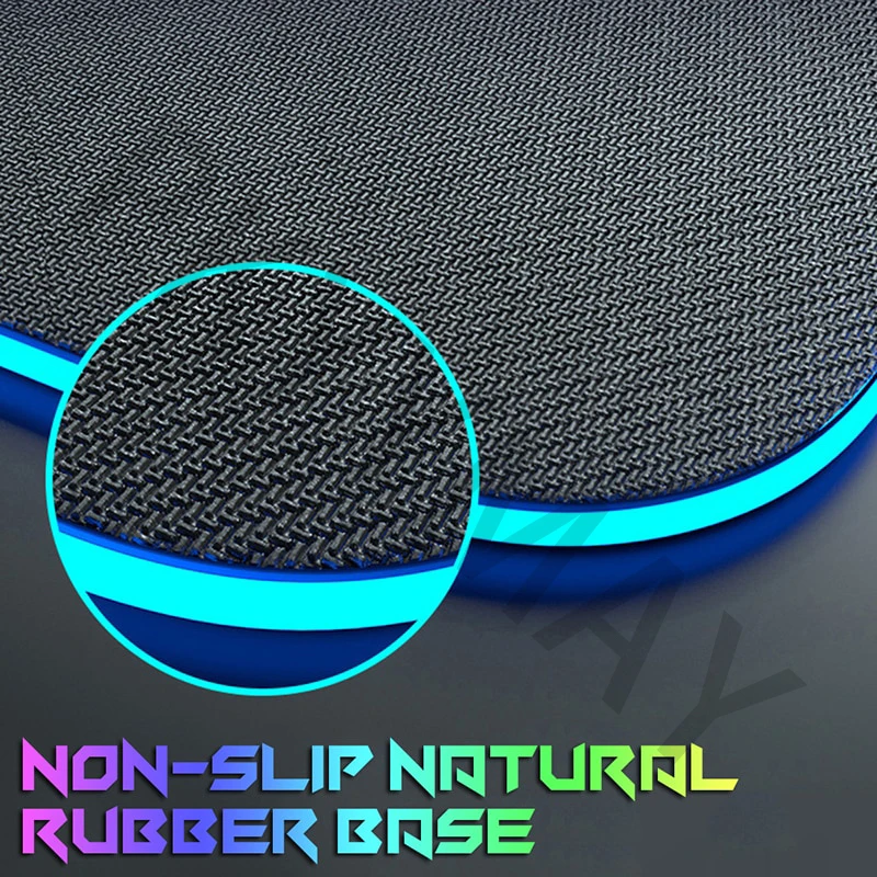 DIY Kustom RGB Mouse Pad Meja Tikar LED Gamer Gelap Mousepad Keyboard Tikar Meja Tikar Kustom 550X100 500X100 90X40 80x30