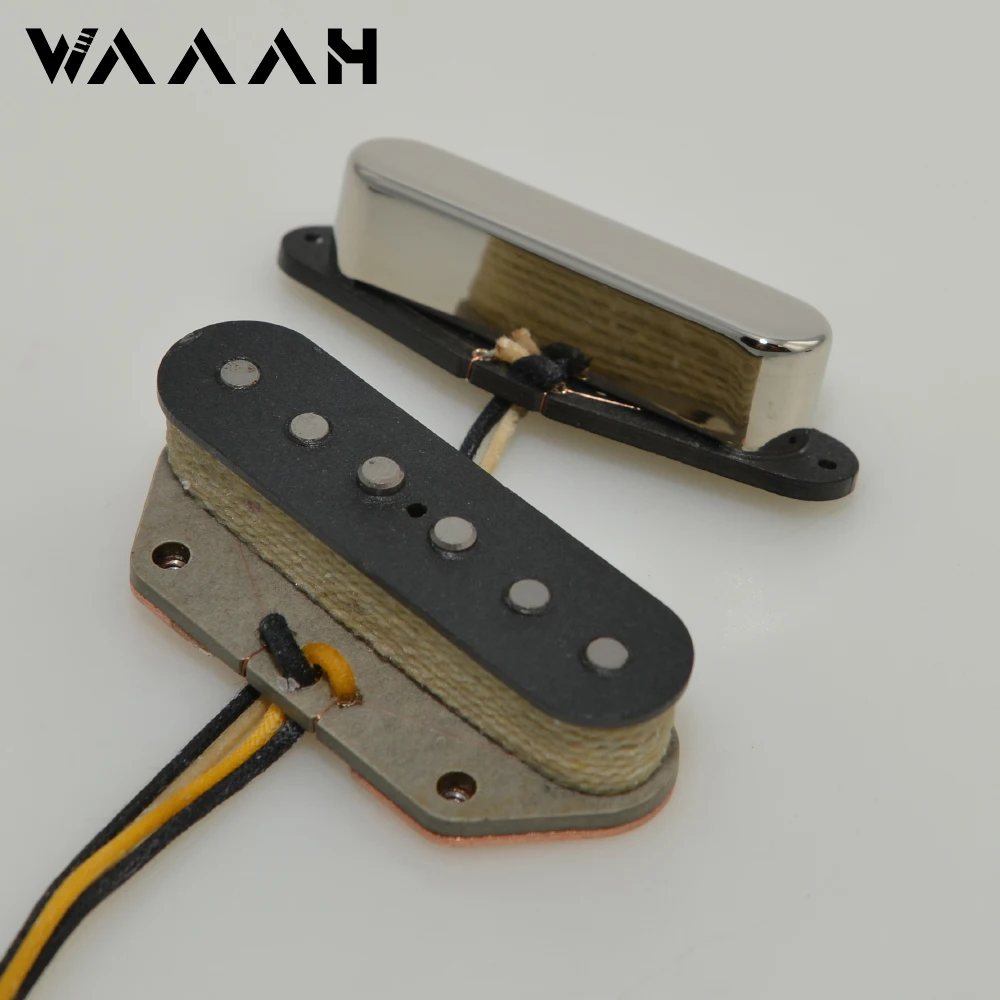 WAA3PTLT2 Pastilla Vintage Estilo 50S WAAAH con Imán Alnico 3 de Polos Escalonados 7.4K para Guitarra Eléctrica Solid Tlcaster