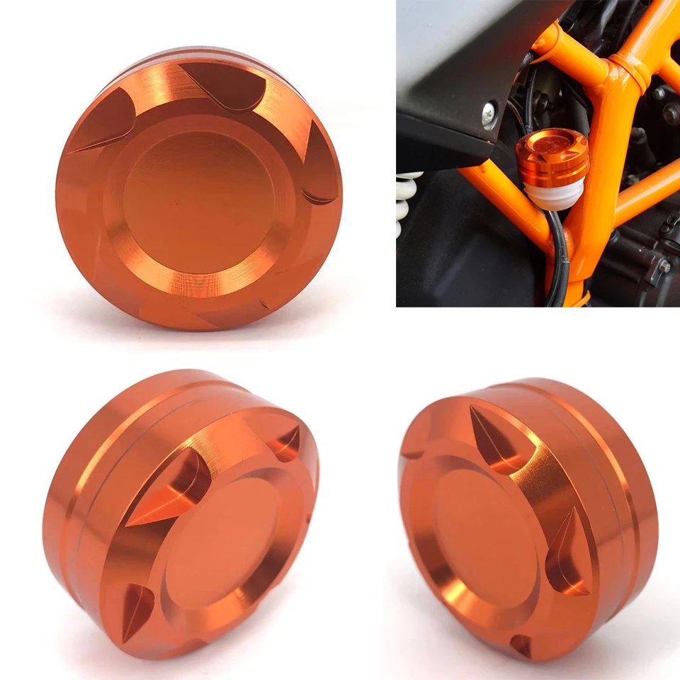 

Fit for KTM 390 Duke 200 RC 125 ABS RC390 RC200 RC125 2013-2018 Motorcycle Accessories Rear Brake Reservoir Cap Decorative Cover