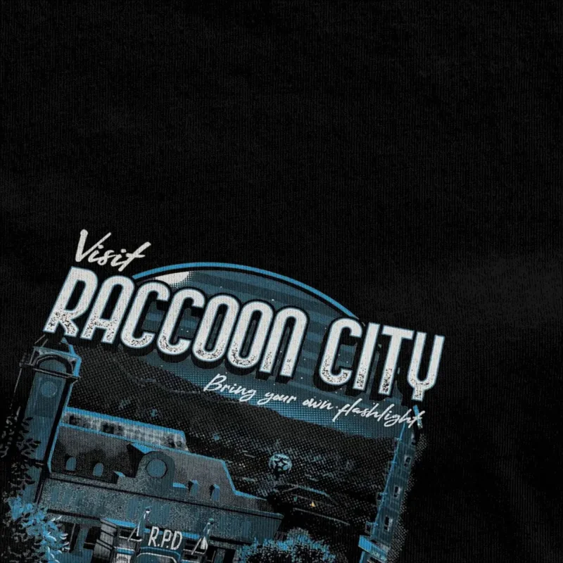 Resident Evils 4 T-shirt summer visit Raccoon City streetwear T-shirts 100 cotton trendy cool tshirt for mens short sleeve tees