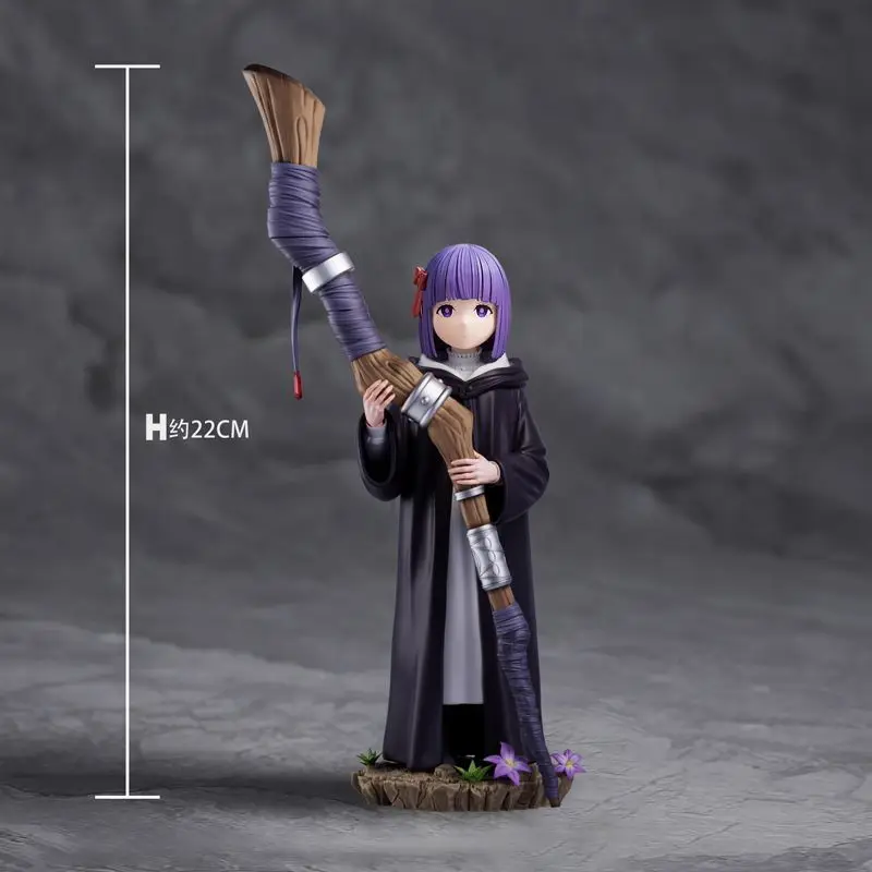 Voorverkoop 22 cm Frieren: Beyond Journey's End Anime Figures Frieren Fern Figures PVC Statue Collection Model Desk Ornament Gift Toy