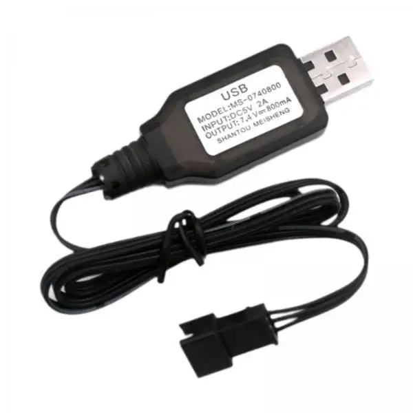 Remote Control Car USB Charging Cable Spare Replacement Part 1 12 Scale for MN78 MN82 MN128 MN168 Accessories