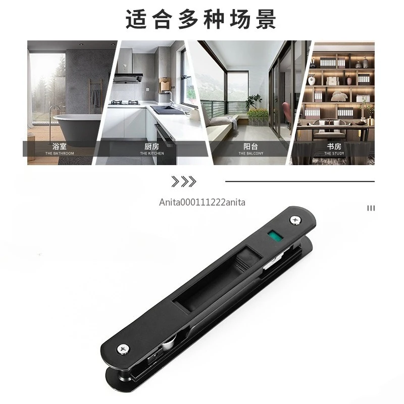 

Замок для раздвижной двери с зелено-красной индикаторной этикеткой для окна, спальни, DIY, оборудование для домашней безопасности, Rarelock