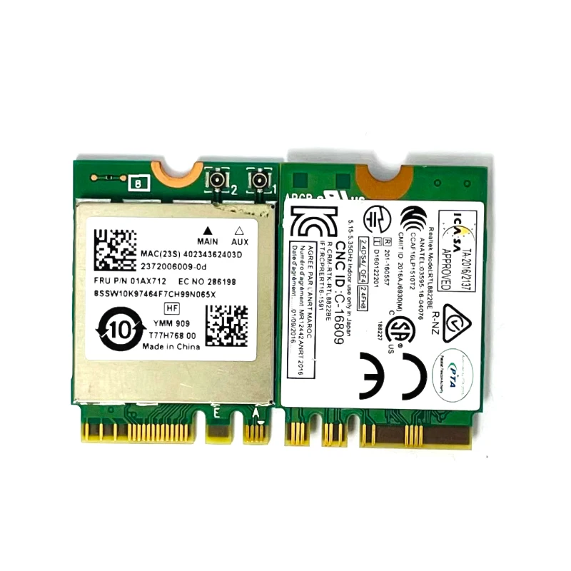 RTL8822BE Dual-Band  867M Network Card + Bluetooth 4.2 Wireless Network Card 2.4/5.0G  802.11AC