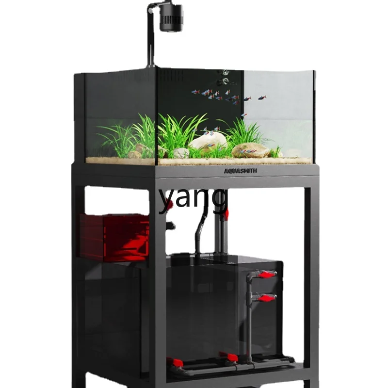 

CX Industrial Wind Bottom Filter Fish Tank Living Room Small Integrated Change Water Household