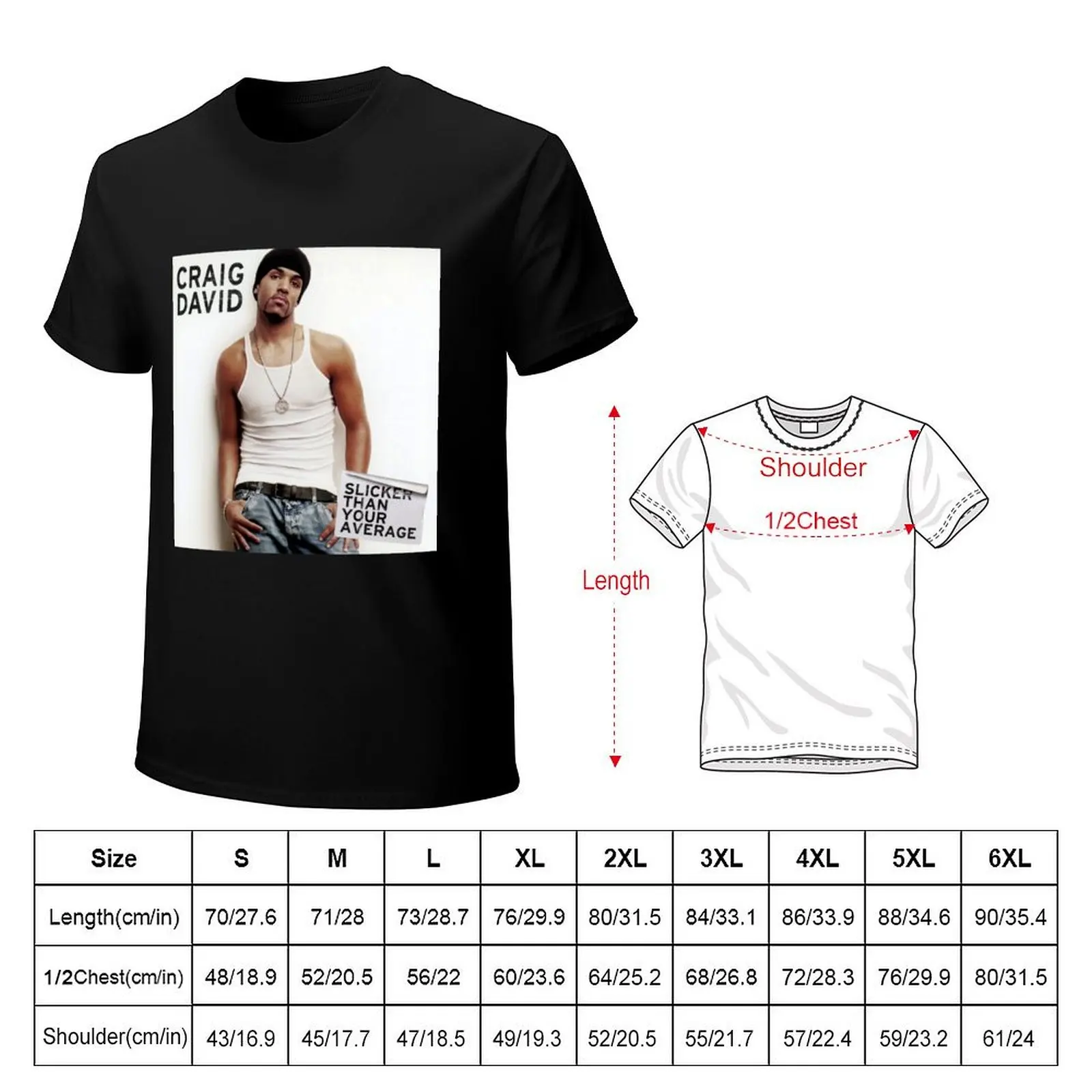 Craig Davidslicker than your average T-Shirt t shirts for man slim fit T-Shirt