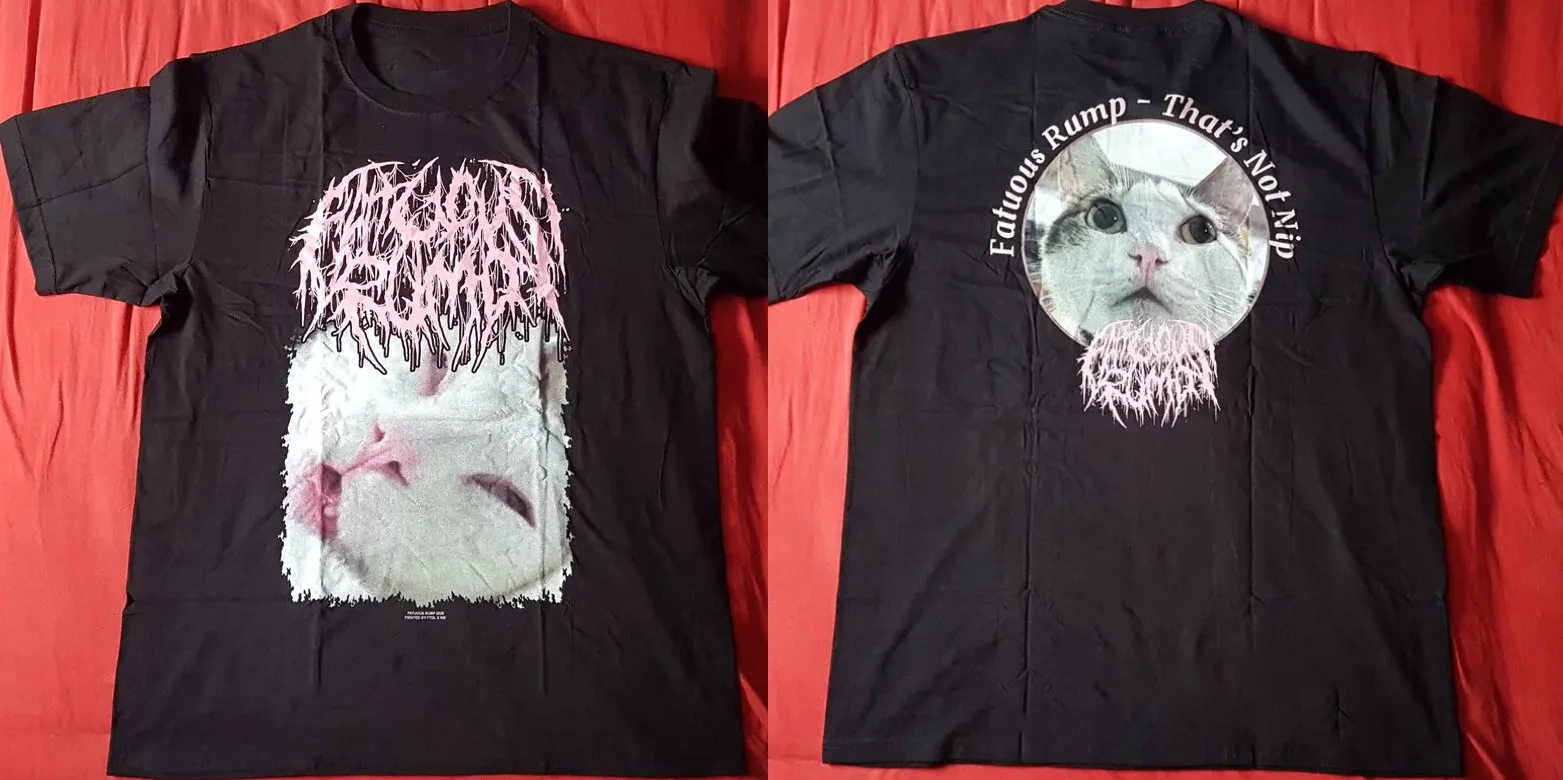 Fatuous Rump Band That's not nip T-shirt S to 5XL 2F1604