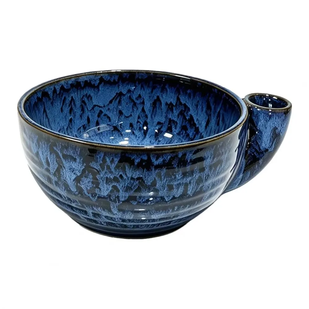 Auto Swirl Ceramic Swirling Berry Bowl Vintage 360 Degree Rotating Vegetable Colander Multi-functional Self Rinsing