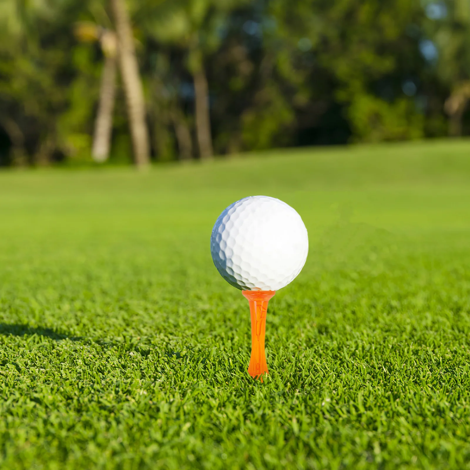 

10pcs Golf Tees 83Mm Plastic Wheel Shape Design For Outdoor Indoor Practice Training Golf Mat Simulator Turf Driving Range