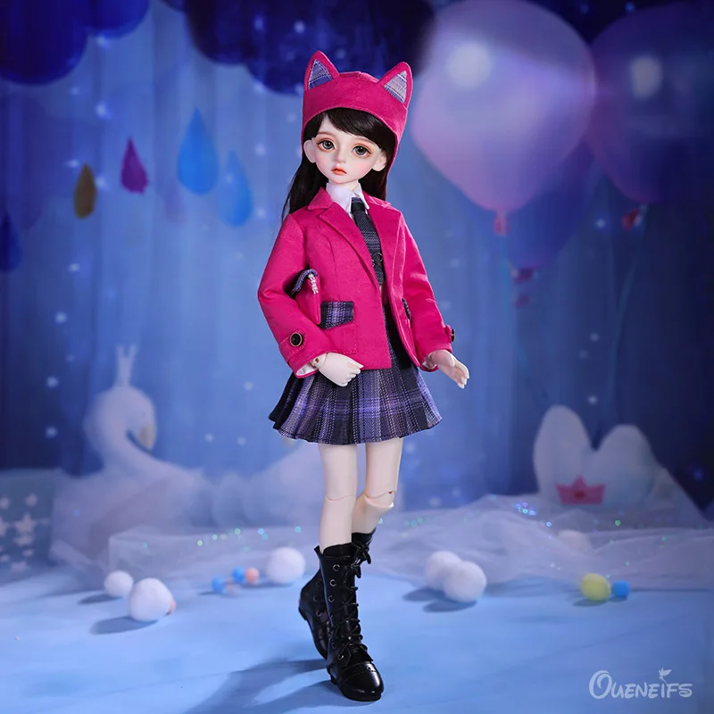 Bory BJD Doll 1/4 Little Monica Female Body Shuga Fairy Resin Toys 40.6cm MSD Ball Jointed Dolls For Gifts To Chilldren