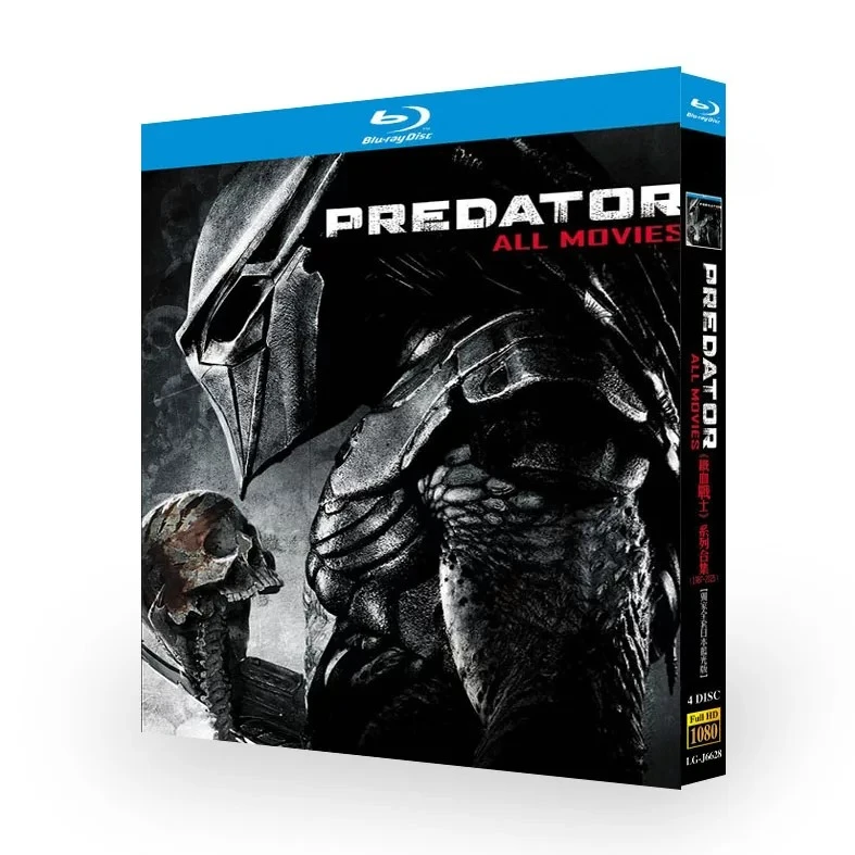 BD Blu-ray PredatorCollection (1987-2025) HD Blu-ray BD Discs
