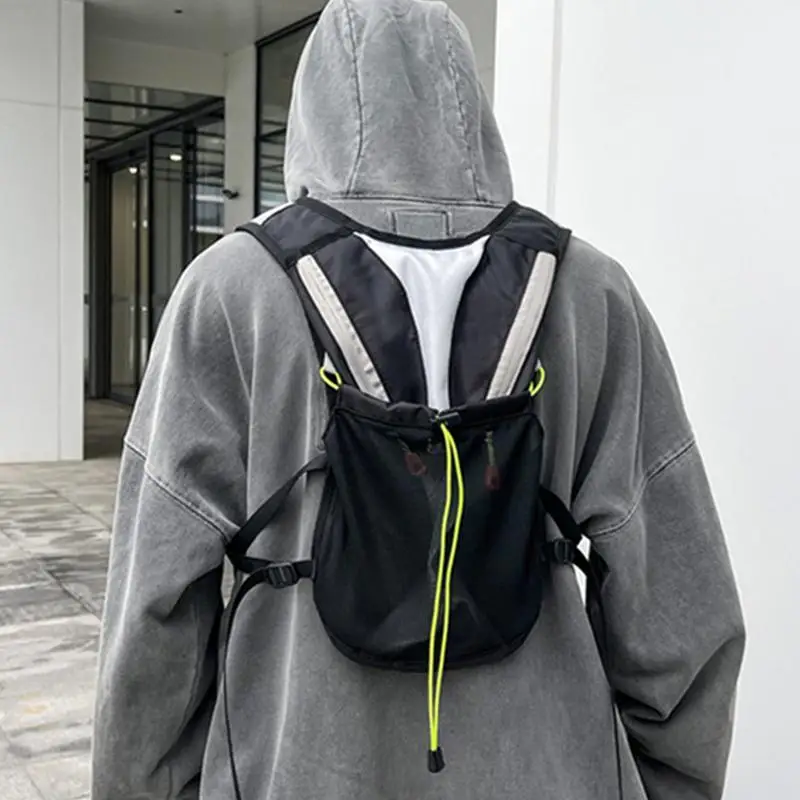 سترة الترطيب حزمة المياه سترة لتشغيل حقيبة تنظيم تصميم عاكس مع جيوب متعددة للرحلات والتخييم وركوب الدراجات