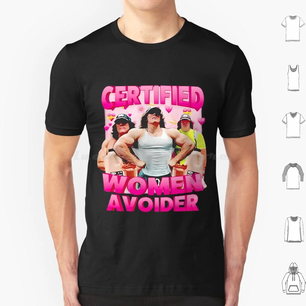 Certified Women Avoider Sam Sulek T Shirt 6xl Cotton Cool Tee Mark Forster Meme Lyrics Cap Smiling Song Mark Ranger