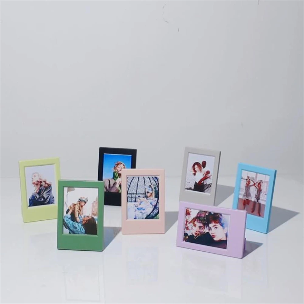 Durable Photo Frame Not Easy To Fall Off Multiple Compatibillity 15g For Tickets Photo Periphery Goods Morandi Color Photo Frame