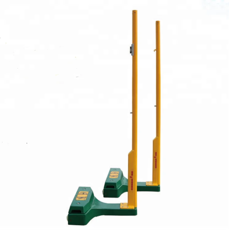 Multi-functional Volleyball Badminton Post for School Portable Movable Badminton Post Badminton Net Stand Pole