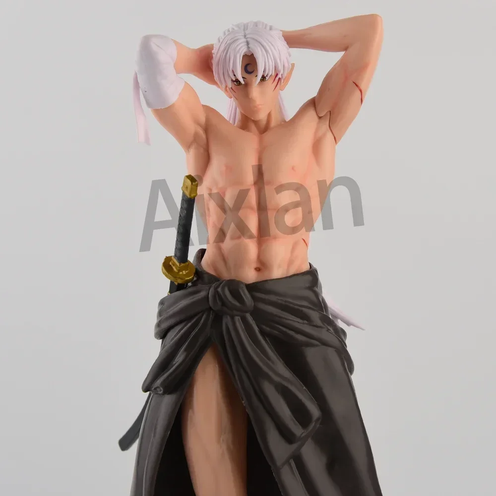 31cm Anime Inuyasha Figure Sesshoumaru Sexy PVC Action Figure Model Toys Collectible Model Toy Christmas Birthday Gifts