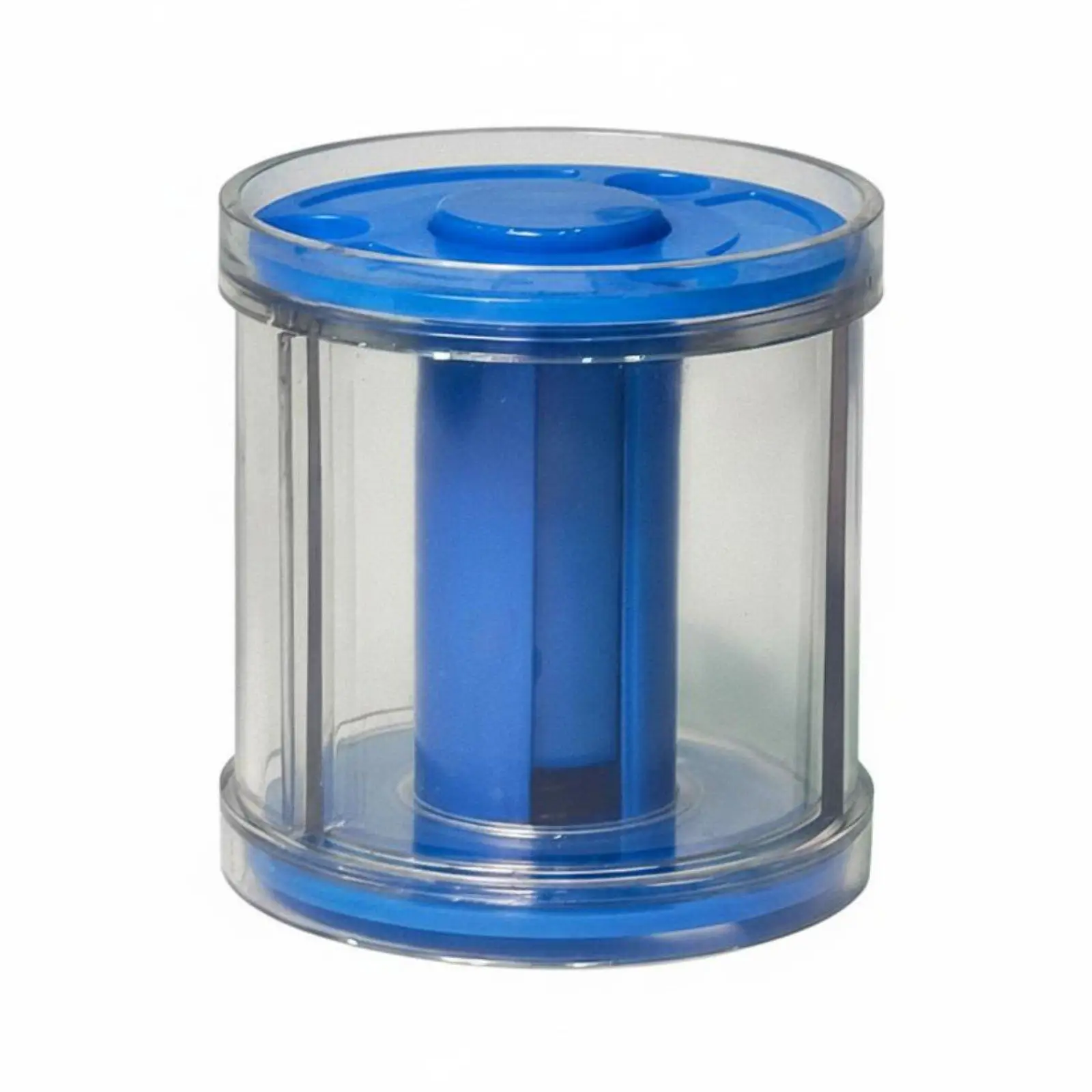 Sports Ribbon Storage Case with Winder for Gymnasts Transparent Cylinder Tube for Easy Color Identification and Neat Storage