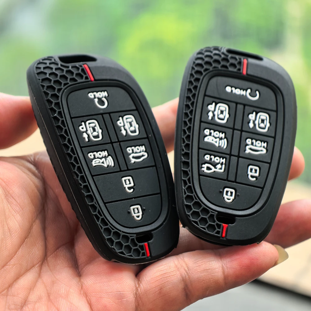 

Силиконовый чехол для дистанционного ключа с 7/8 кнопками для Hyundai Sonata Sel Ev 6 Ev 8 IONIQ 5 Nexo DN8 Fe Tucson Sonata Staria NX4 Ioniq
