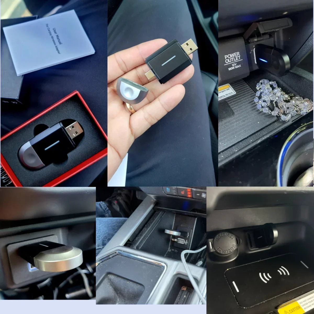 

for Phoebus link Portable Carplay Ai box Smart car play device Carplay wireless adapter Android Auto